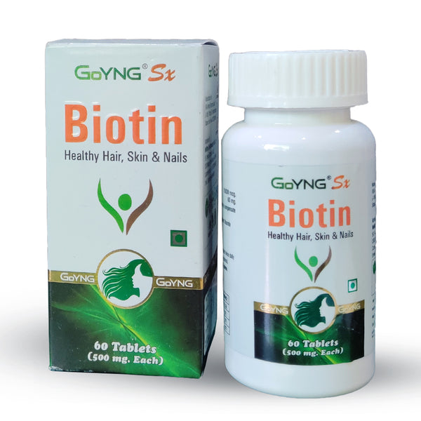 Biotin supplement for people who want healthy hair