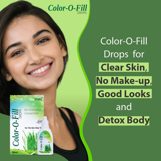 GoYNG Color-o-fill liquid chlorophyll drops 30ml