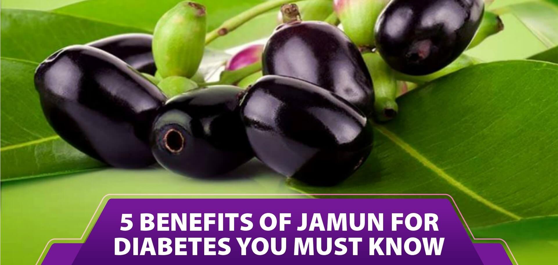 5 Benefits of Jamun for Diabetes You Must Know