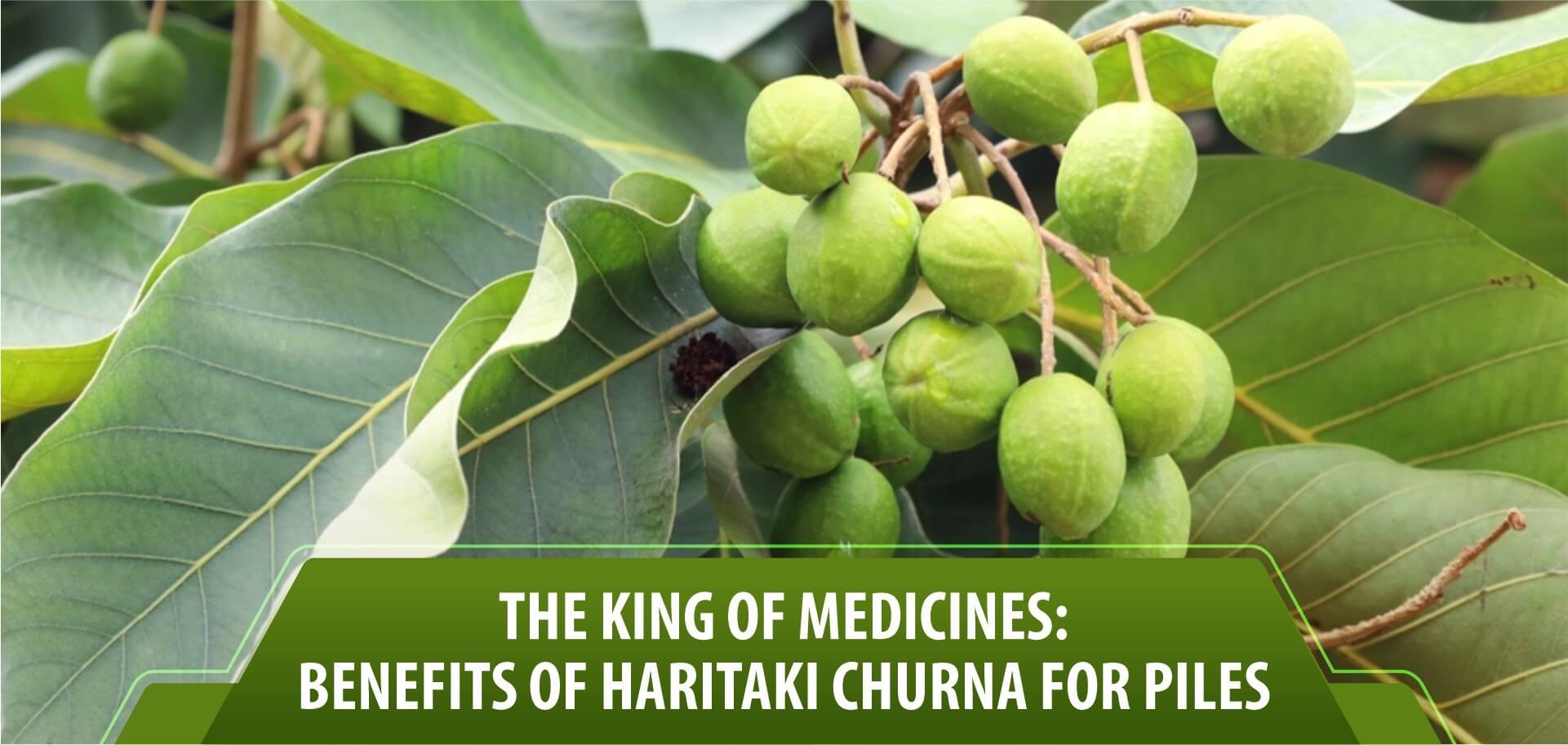 The King Of Medicines: Benefits of Haritaki Churna for Piles
