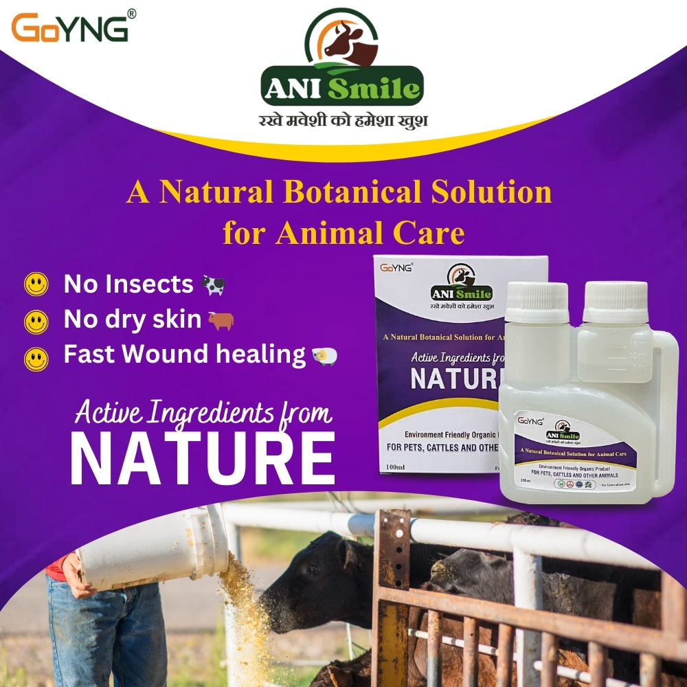 Anismile Bioactive cleaner for cattle and pet animal