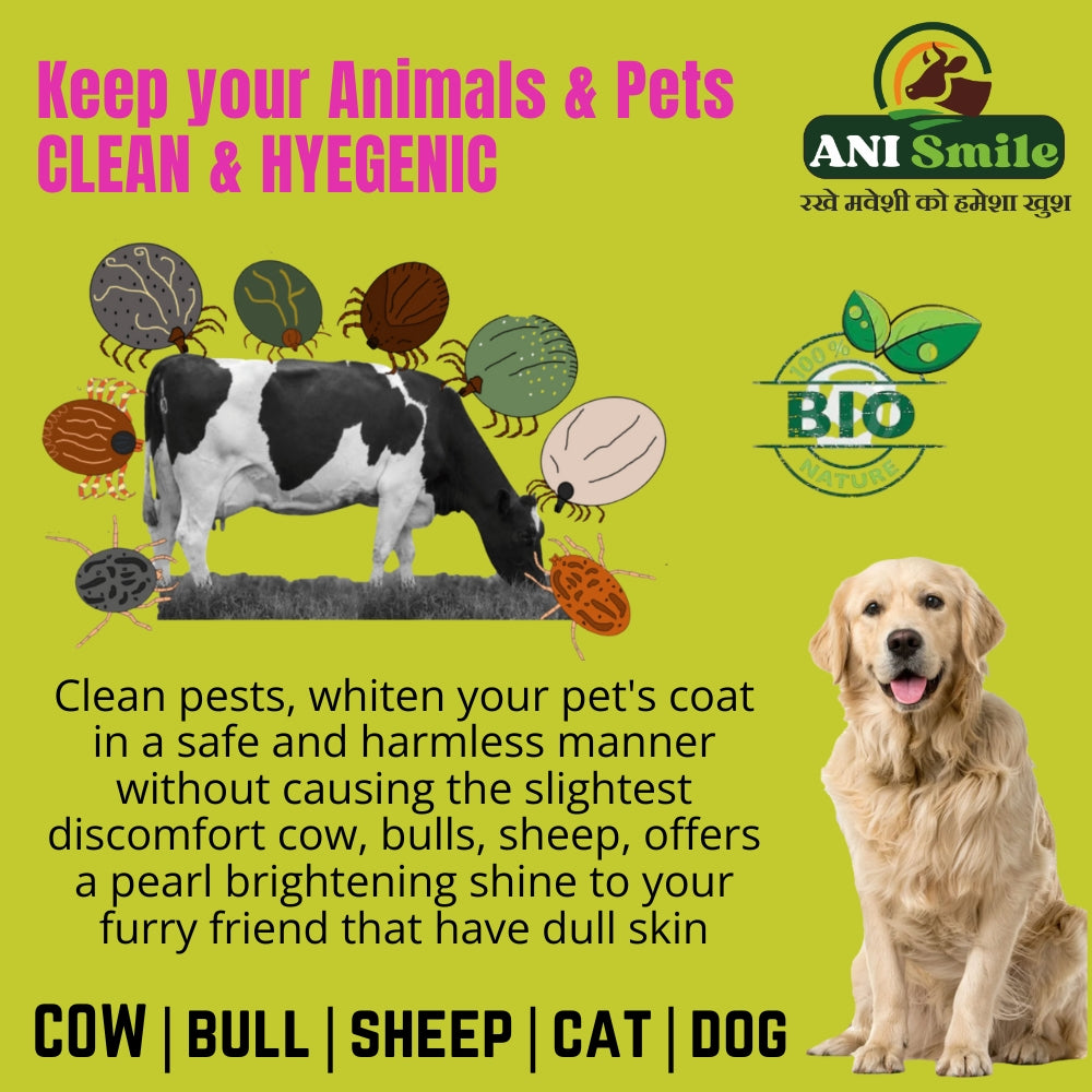 Anismile Bioactive cleaner for cattle and pet animal