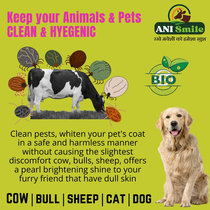 Anismile Bioactive cleaner for cattle and pet animal