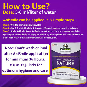 Anismile Bioactive cleaner for cattle and pet animal