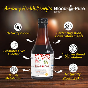 Blood-O-Pure Purify blood with effective herbs, get skin glow, energy and immunity