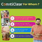 ConstiClear Clear Constipation with powerful herbs, effective and non habit forming