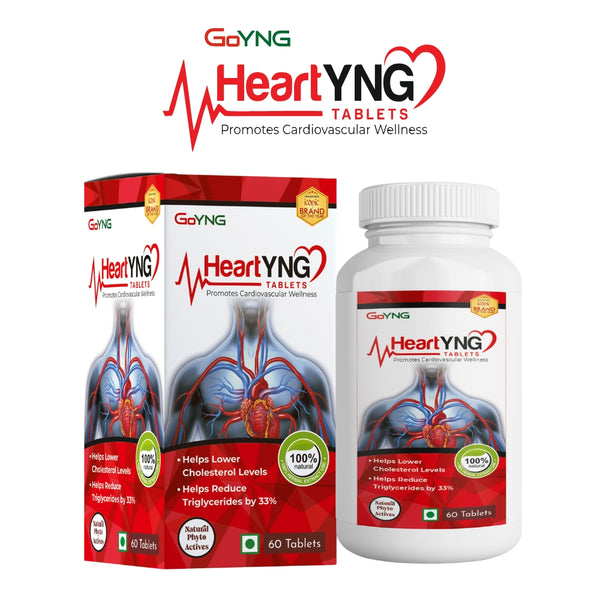 HeartYNG Keep cardiac muscle strong, safeguard from heart ailments, keep heart problems away