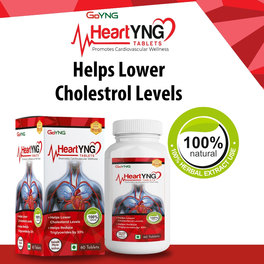 HeartYNG Keep cardiac muscle strong, safeguard from heart ailments, keep heart problems away
