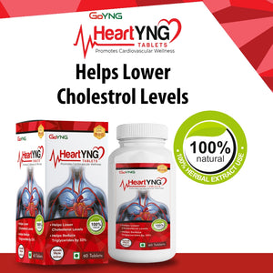 HeartYNG Keep cardiac muscle strong, safeguard from heart ailments, keep heart problems away