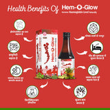 Hem-O-Glow Boosts Haemoglobin level, Enhances immunity & Promotes healthy skin