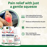 MagikRub Strong Oil Rub for joint pain, knee pain 50ml rollon pack.