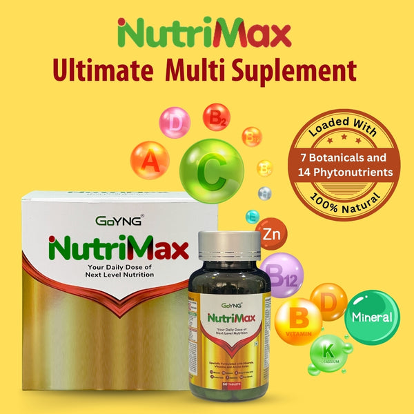 NutriMax Vitamins and Minerals Dose for Men and women pack ot 2 bottles