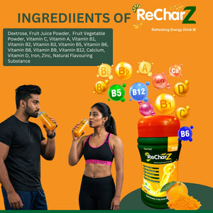 ReCharZ Orange flavoured Energy drink