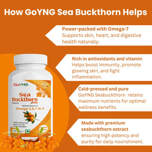 Seabuckthorn fruit Antioxidant for Anti-aging, heart health, skin