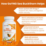 Seabuckthorn fruit Antioxidant for Anti-aging, heart health, skin