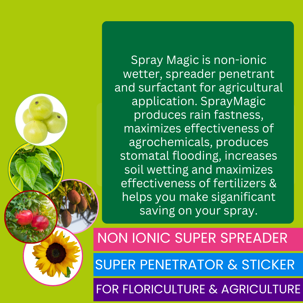 SprayMagic Agri Spray - Non ionic Super Spreader, penetrator.
