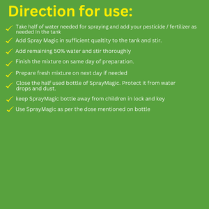 SprayMagic Agri Spray - Non ionic Super Spreader, penetrator.
