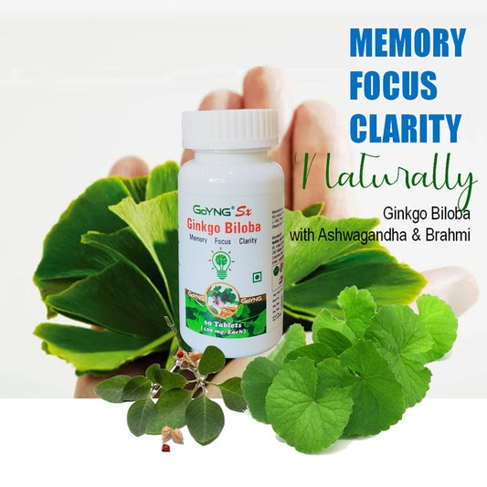 GoYNG Sx Ginkgo Biloba 60 veg tabs