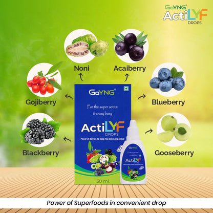 GoYNG ActiLYF Antioxidants AntiAging and Active Life Noni with Berries 30 ml drop