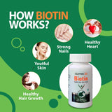 Biotin supplement for people who want healthy hair