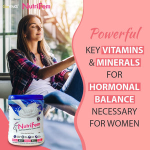 GoYNG Multivitamins NutriFem Powder (A Women Hormone Balance Supplement)