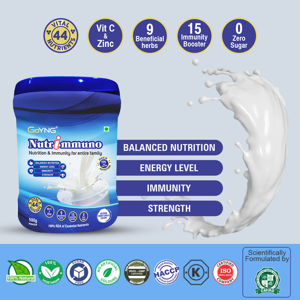 GoYNG Nutrimmuno - Nutrition & Immunity Booster Powder For The Entire Family