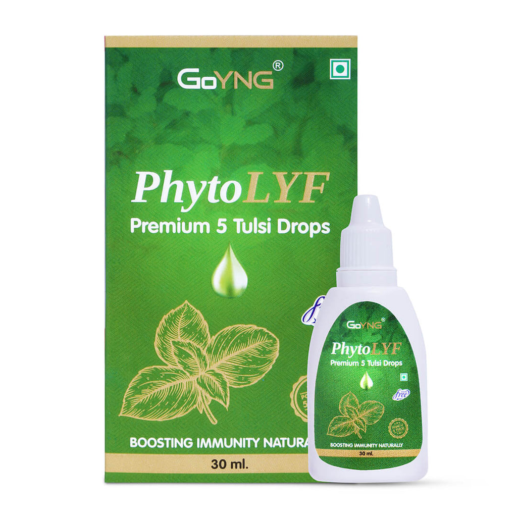 GoYNG PhytoLYF 5 Tulsi Drops Immunity Health Drops 30ml