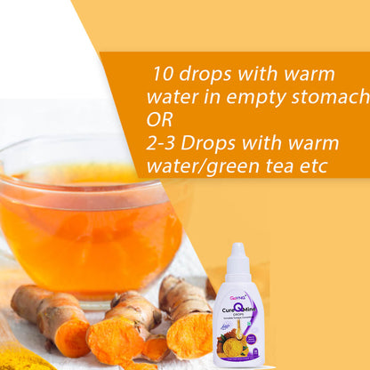 GoYNG Cure-Q-Mine drops (Best Curcumin Supplement in India)