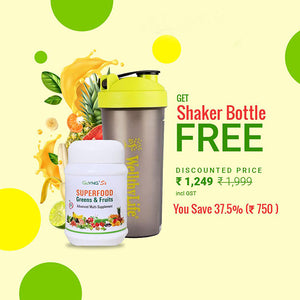 Shaker Bottle Free With GoYNG Sx Superfood 50+ Greens & Fruits